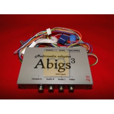 ABIGS-4 Адаптер для подключения DVD и парковочной камеры к штатному дисплею автомобилей Toyota/Lexus
